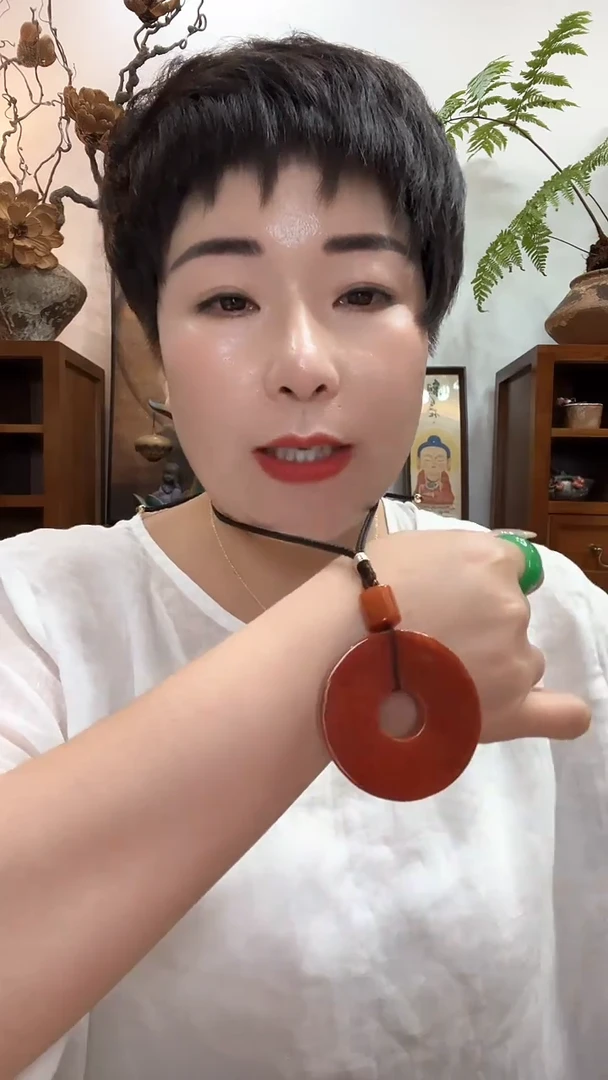 吊坠(赠链)合金翡翠337