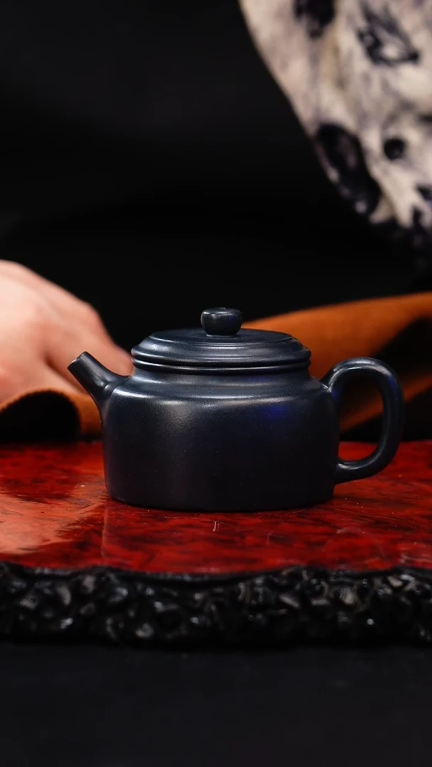 【闪购商品】紫砂茶壶26 德钟,WYJ,君子兰