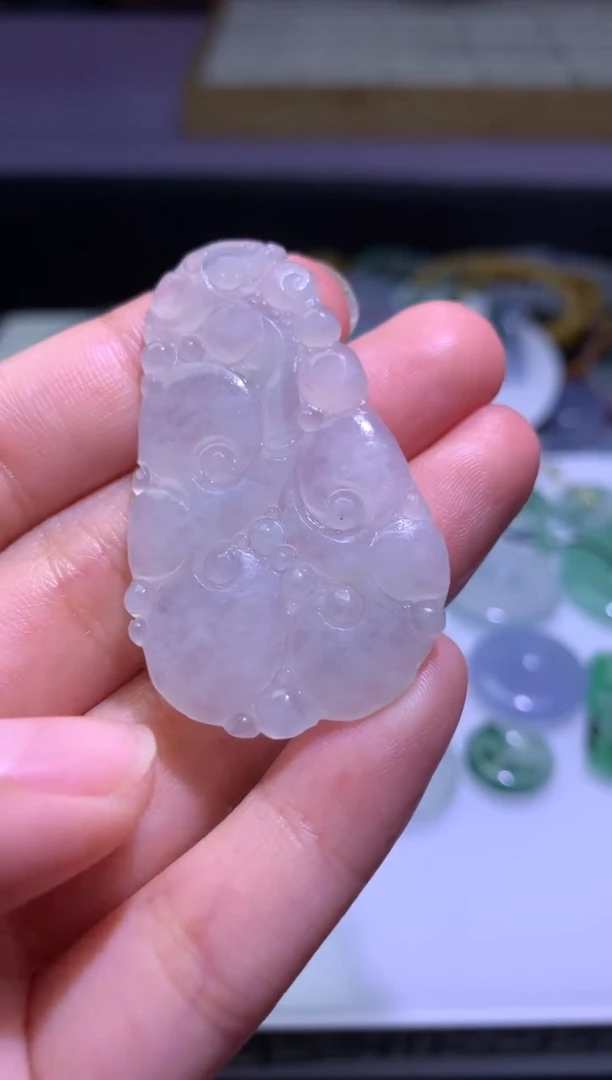 定制翡翠未镶嵌毛货