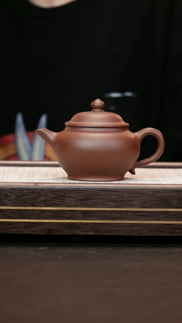 茶壶紫砂原矿紫泥 宫灯   福利