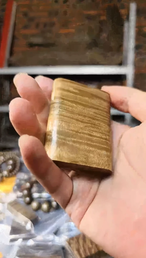 楠木（金丝楠）把件无事牌