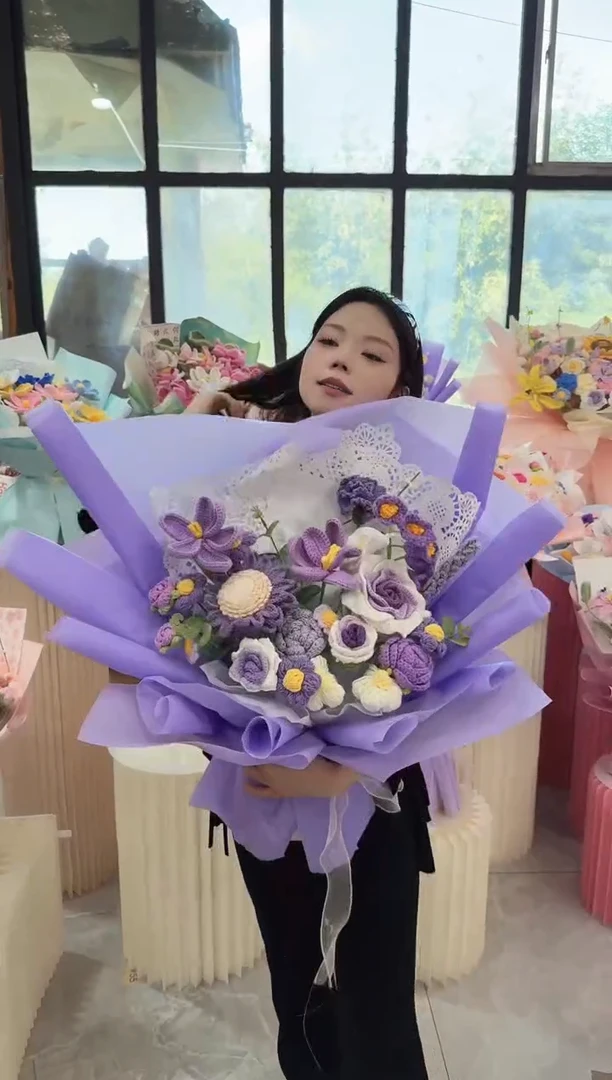 非遗手工定制花束，孤品清仓！！