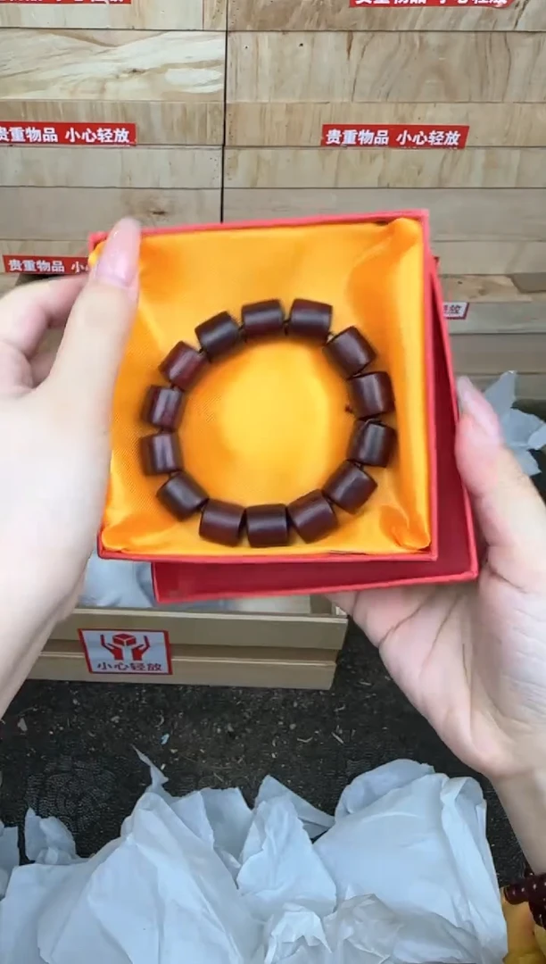 小叶紫檀桶珠商品链接@@YS975