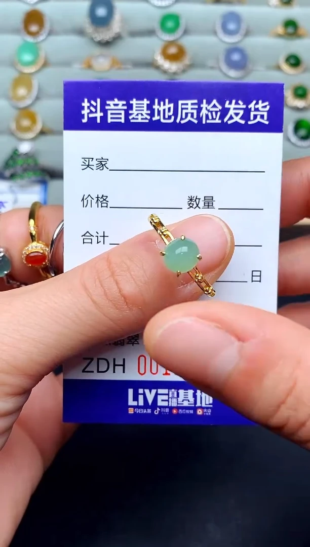 【闪购商品】翡翠戒指银S925镶嵌..............