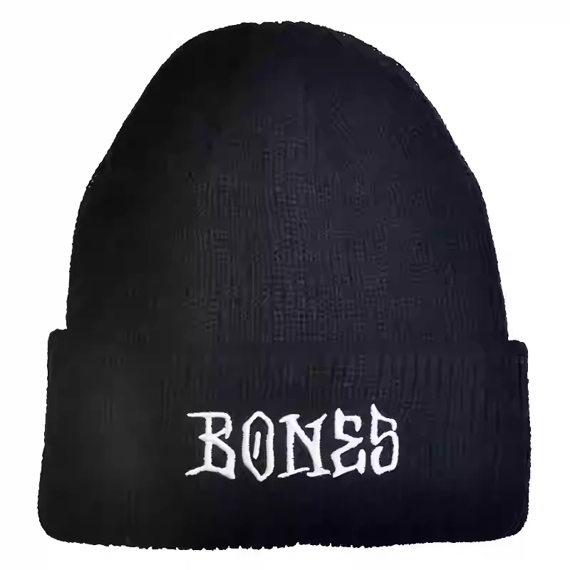 55滑板店 正品 BONES POWELL冬季线帽 滑板 冷帽棉帽