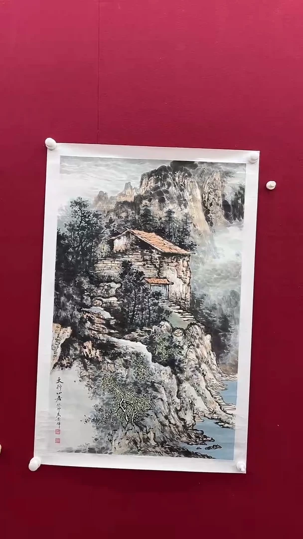 国画吕老师绘画作品