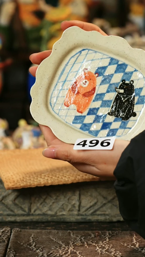 【闪购商品】瓷片设计师款手工手作