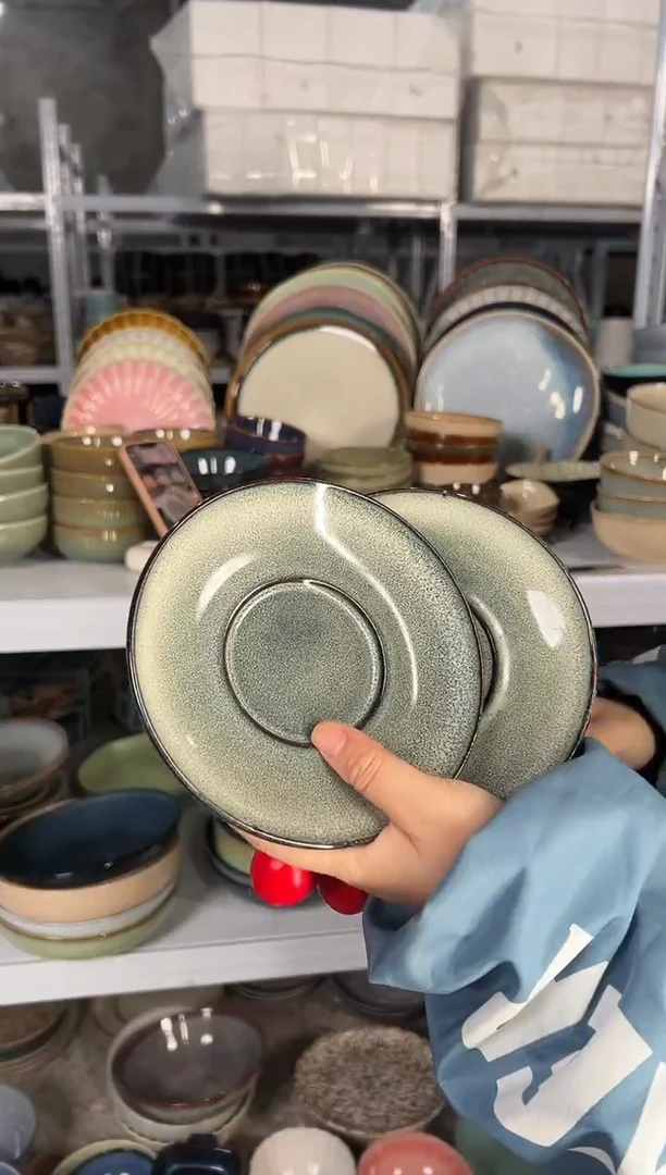 陶瓷外贸尾货瑕疵满20包邮X2吐骨碟