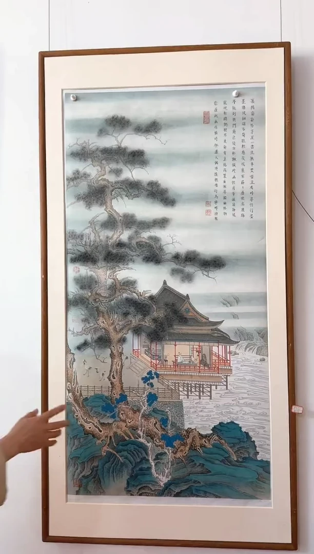 国画马老师作品分享