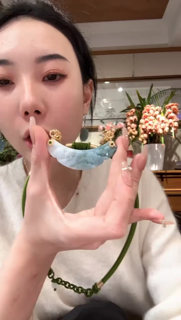 【闪购商品】翡翠颈饰未镶嵌国风