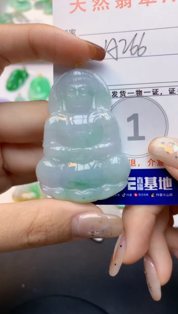 颈饰未镶嵌翡翠天然A货翡翠百元以上9元证书费自理