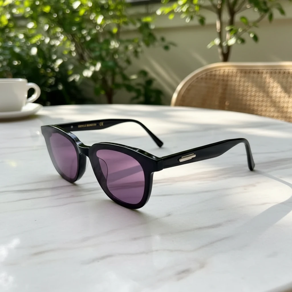 95新 Marc Jacobs/莫杰  GM黑色墨镜  1840 9643