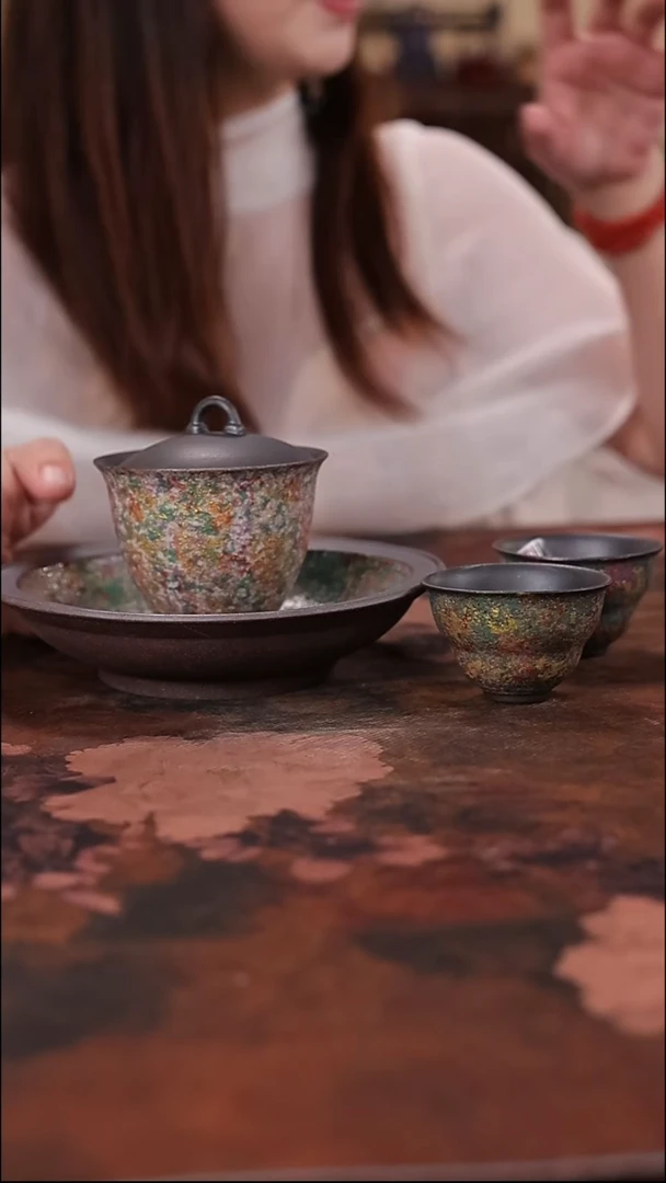 陶瓷茶具（无礼盒）@@A13434