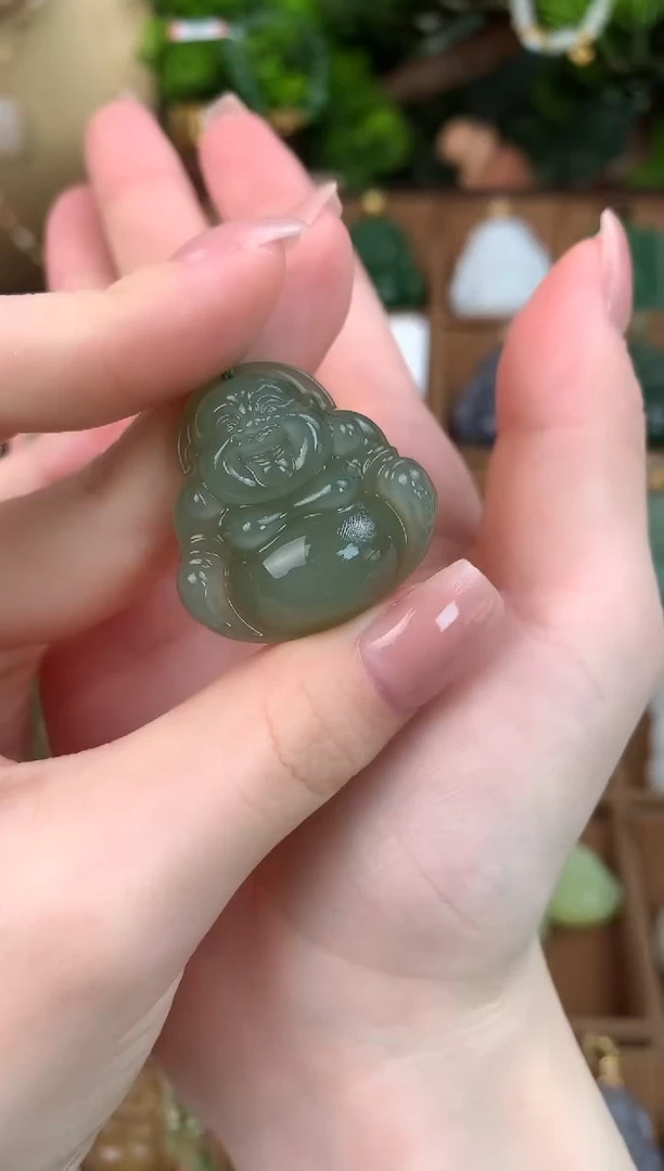颈饰未镶嵌和田玉吊坠30mm
