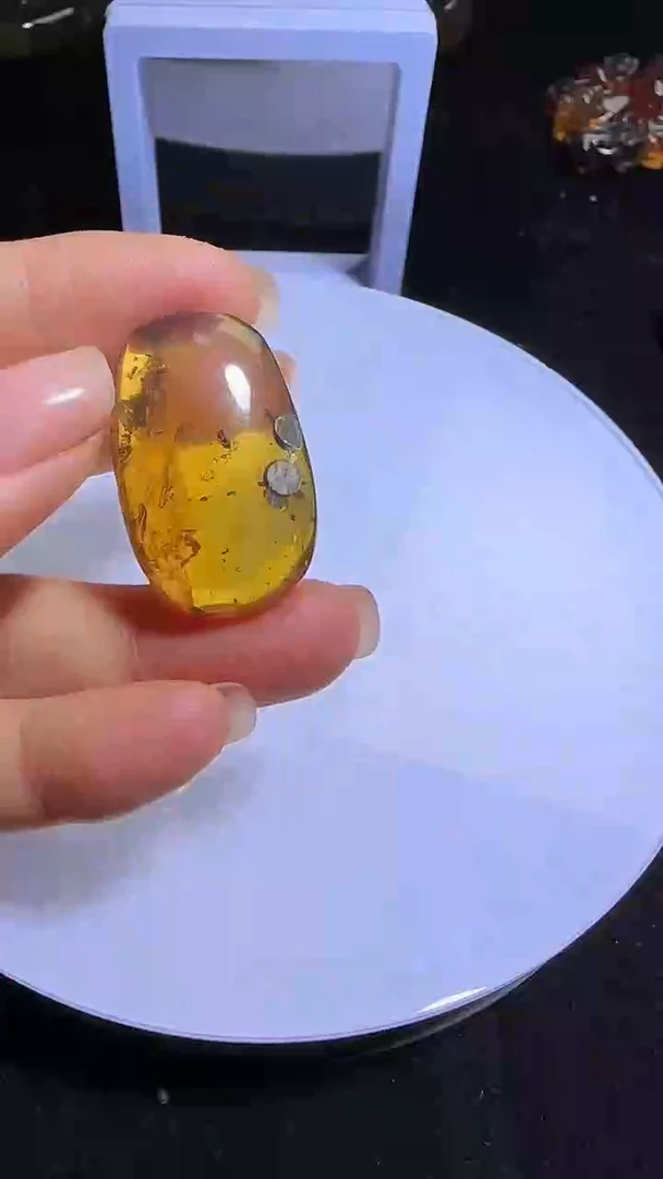 琥珀颈饰未镶嵌27