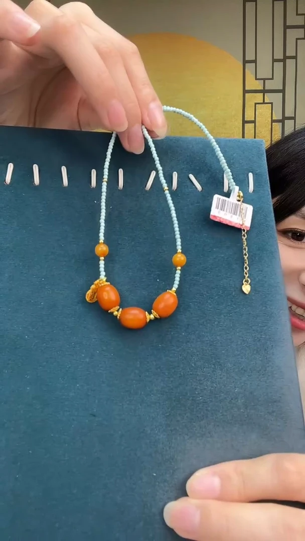 裸石琥珀未镶嵌天然蜜蜡H1803