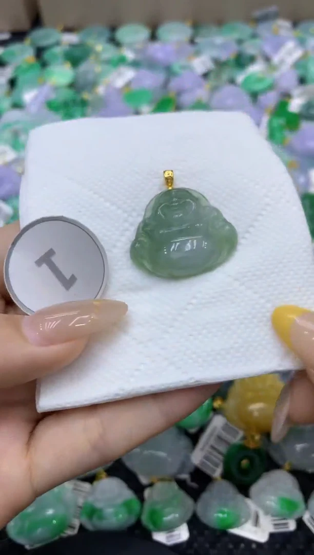颈饰未镶嵌翡翠天然麻烦翡翠A货