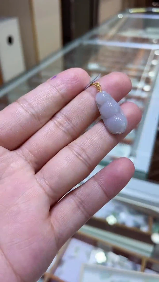 【闪购商品】翡翠挂件18K金镶嵌多样性发一件多人@@CMT