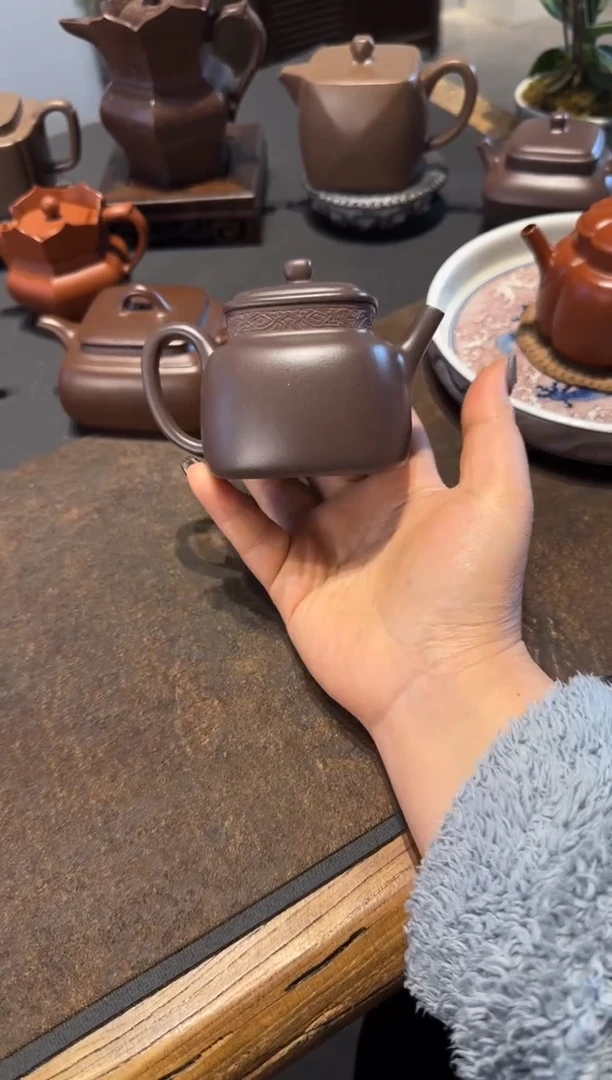 【闪购商品】紫砂茶壶四方言心