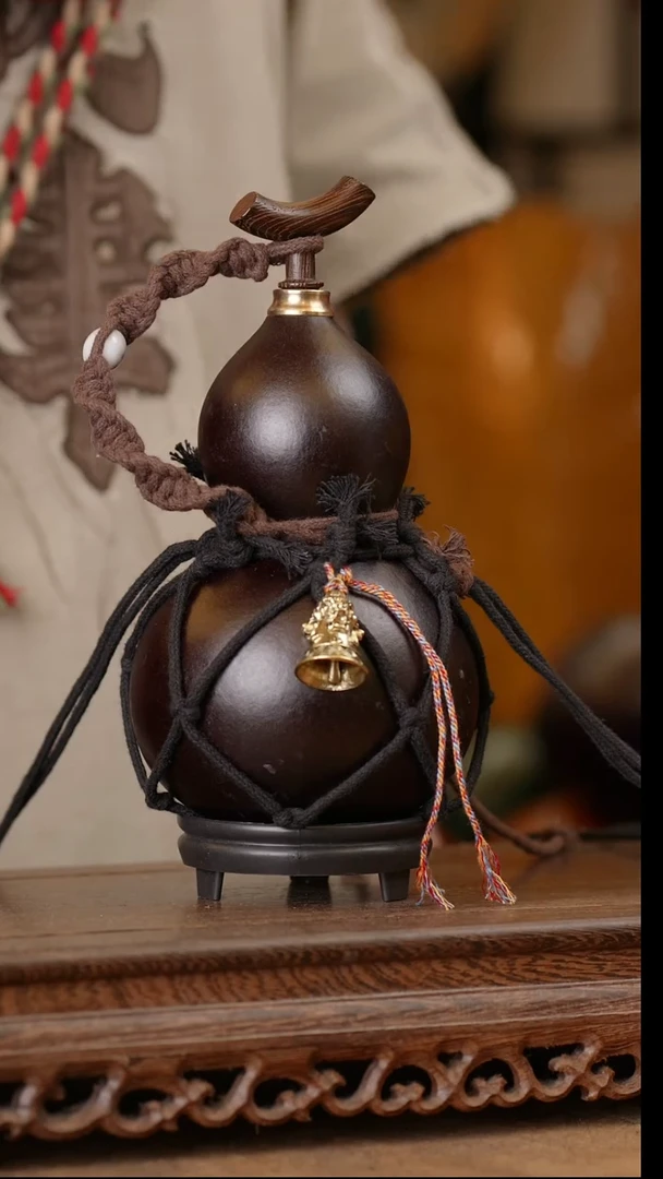173号精品天然大漆酒葫芦一物一拍~