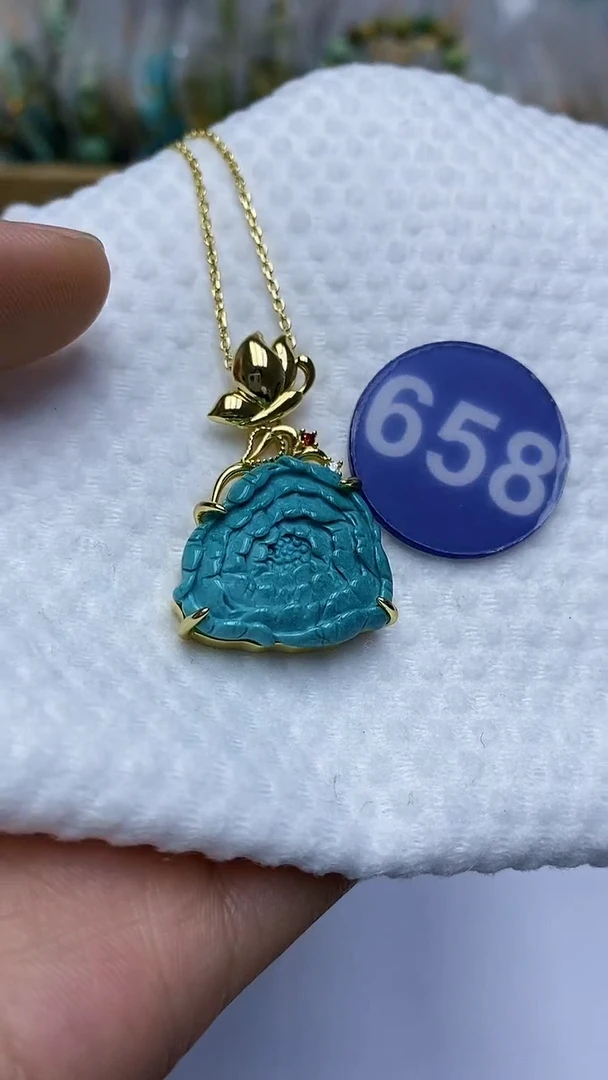 【闪购商品】绿松石项链未镶嵌658项链