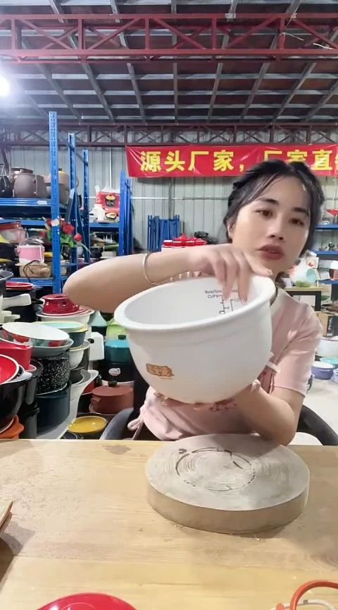 陶瑕疵3.0白锅不带盖打磨孤品