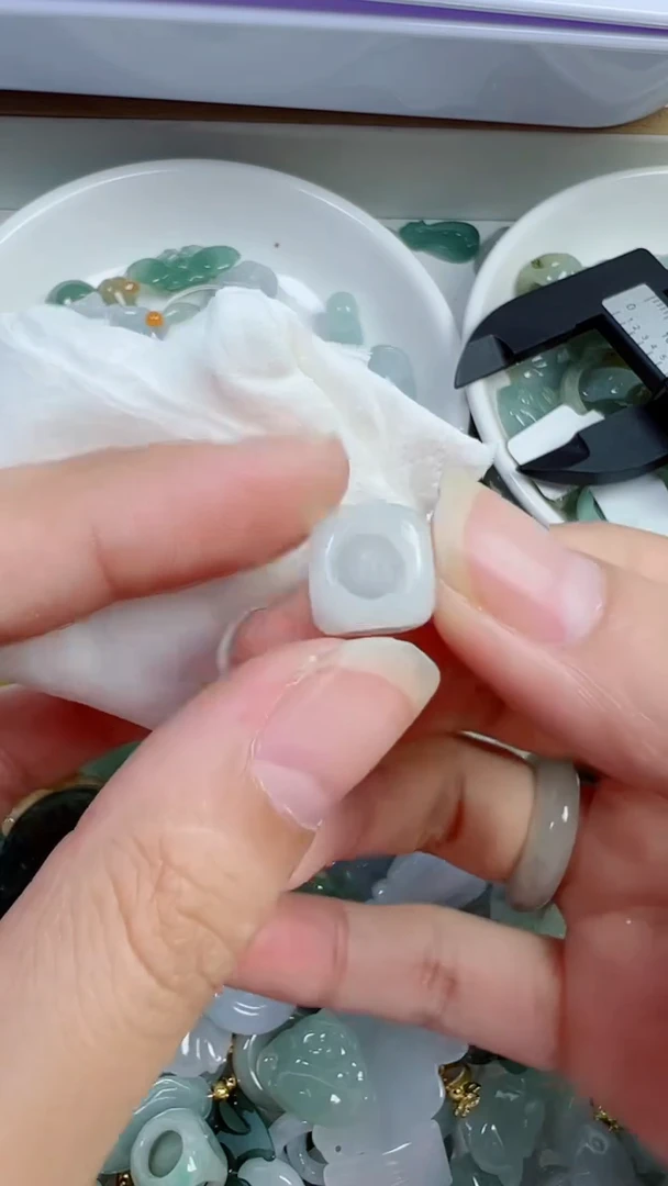 散珠翡翠346号链接，A货翡翠