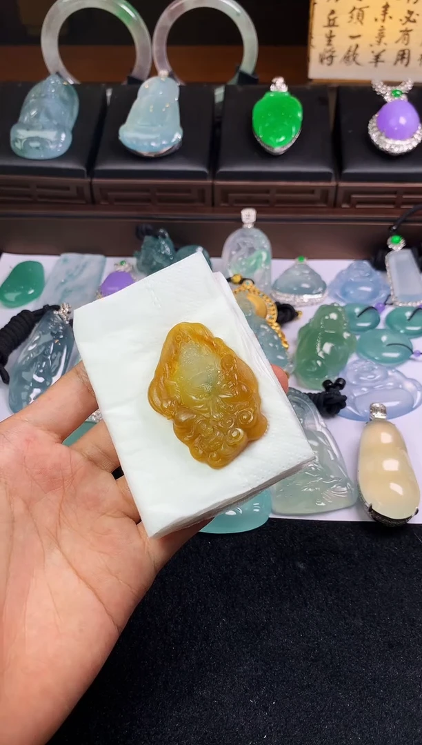 未镶嵌定制翡翠3574毛货不退不换