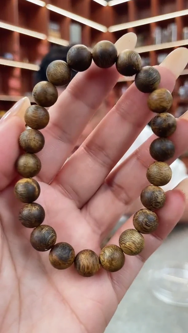 沉香手串34号奇楠多样性发一条