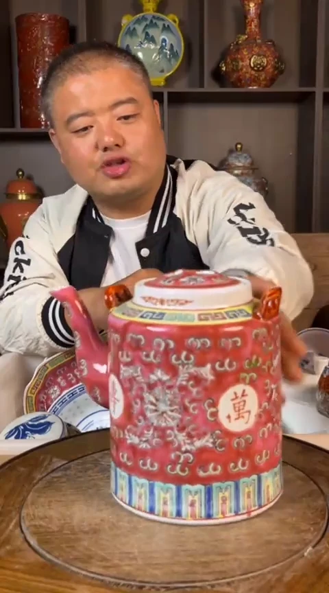 摆件景德镇陶瓷青花摆件30