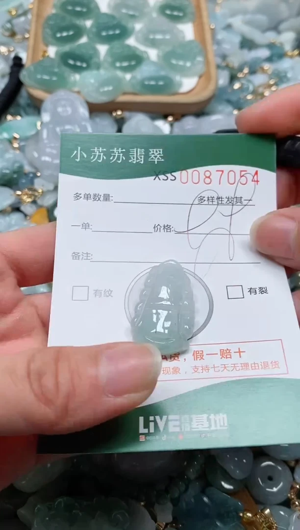 【闪购商品】翡翠颈饰未镶嵌闪购商品0087054