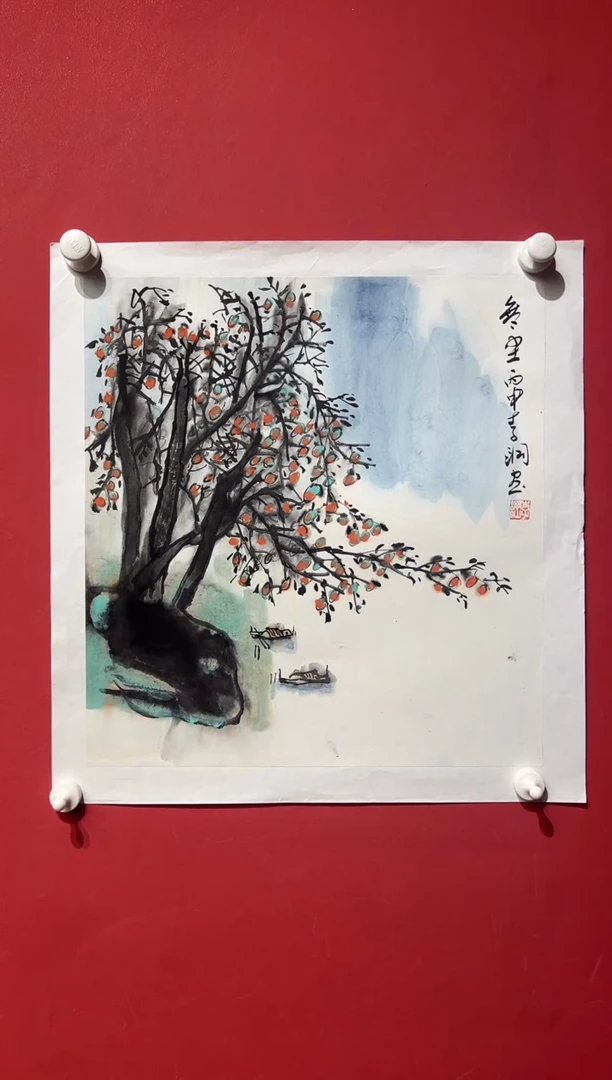 国画李纲-2平尺-国画作品