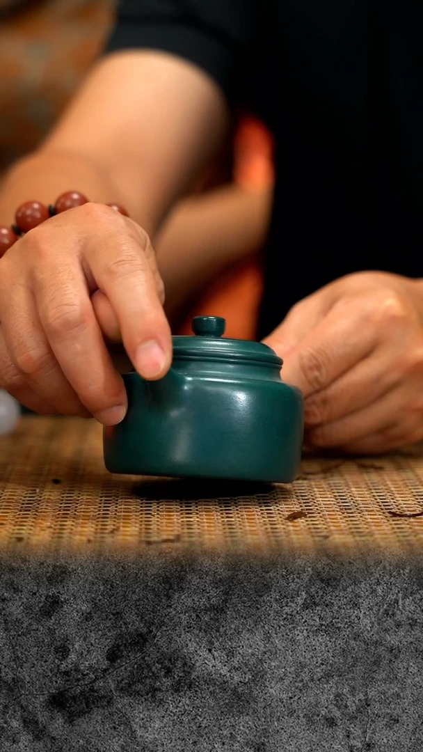 紫砂 宜兴紫砂 TZP 绿  德钟