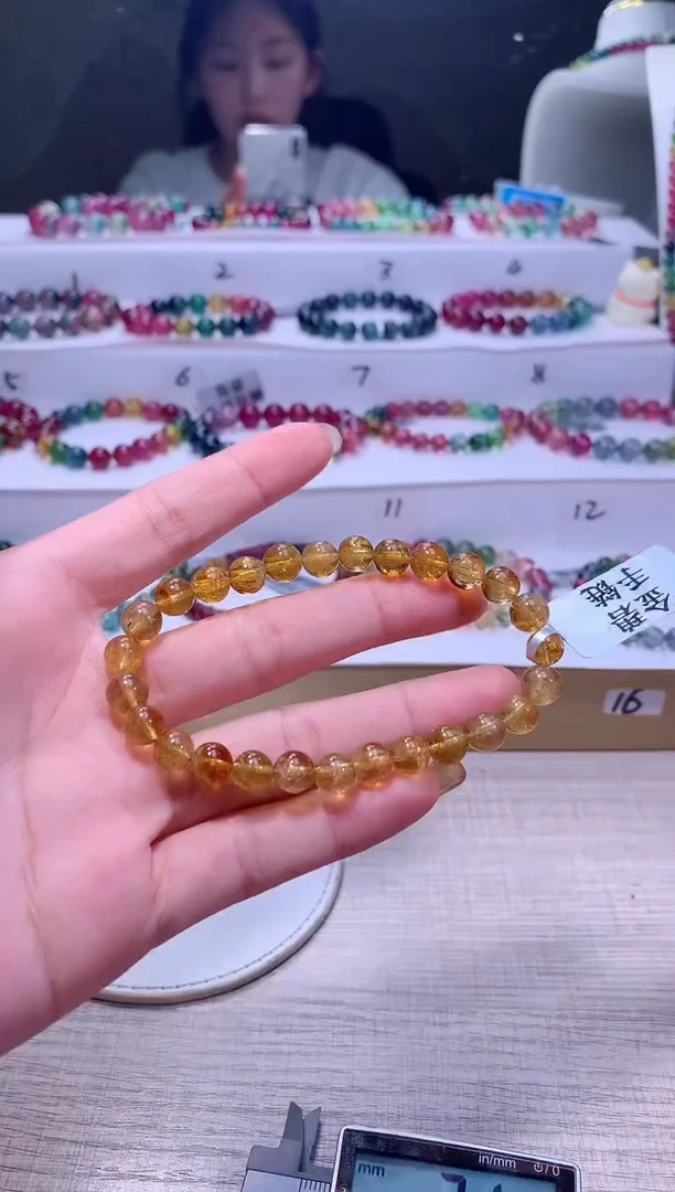 【闪购商品】碧玺手链未镶嵌A75【天然碧玺】