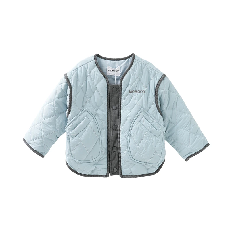 MOMOCO/玛米玛卡男童棉服外套2025冬季新款中大童加厚77430125005
