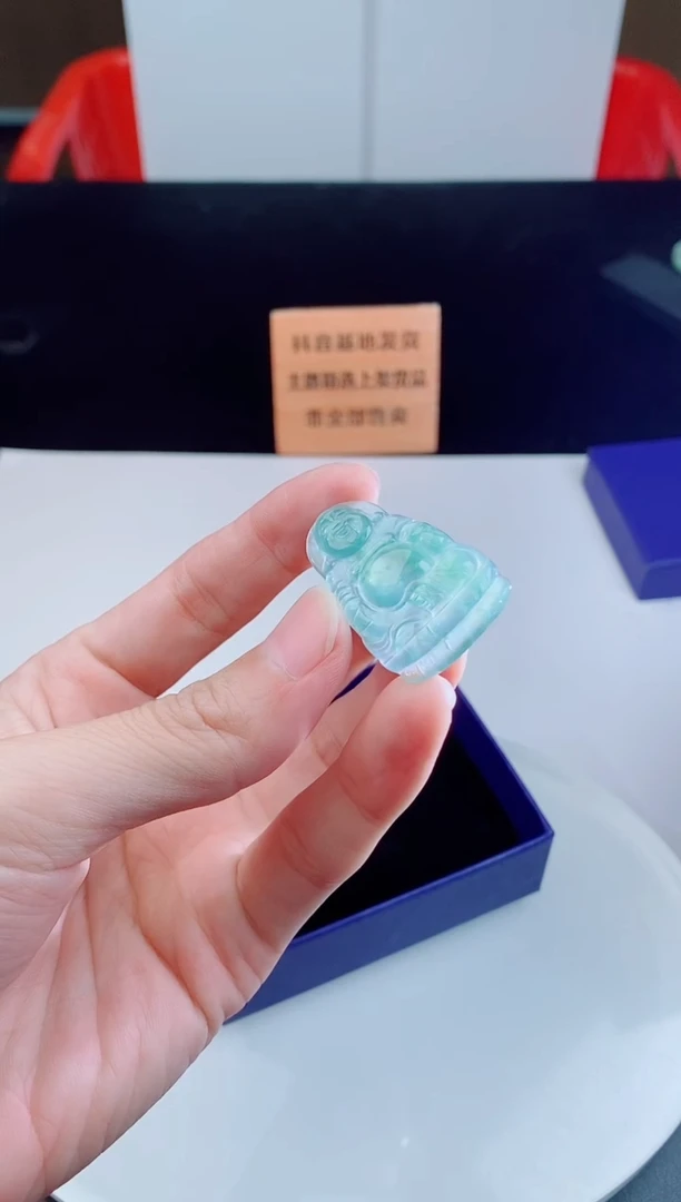 颈饰未镶嵌翡翠             `3