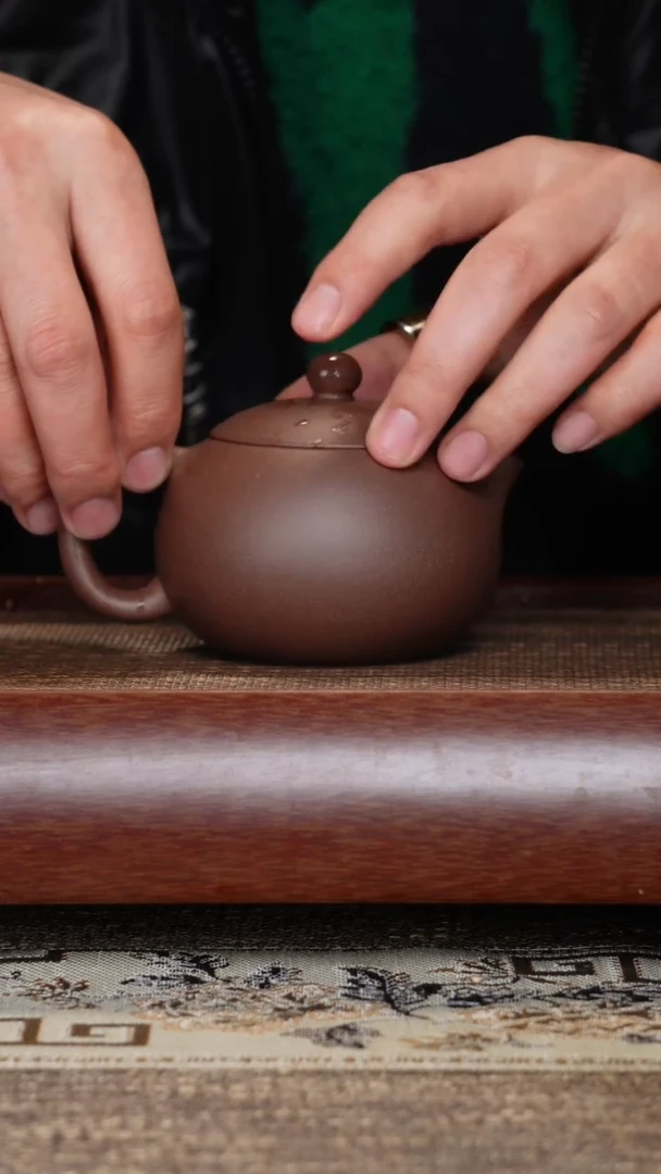 【闪购商品】紫砂茶壶大西施一厂紫泥半手工