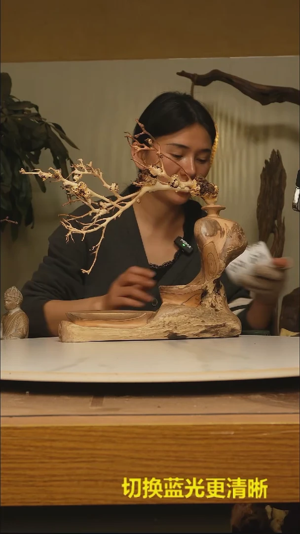 木O*能根雕摆件类069