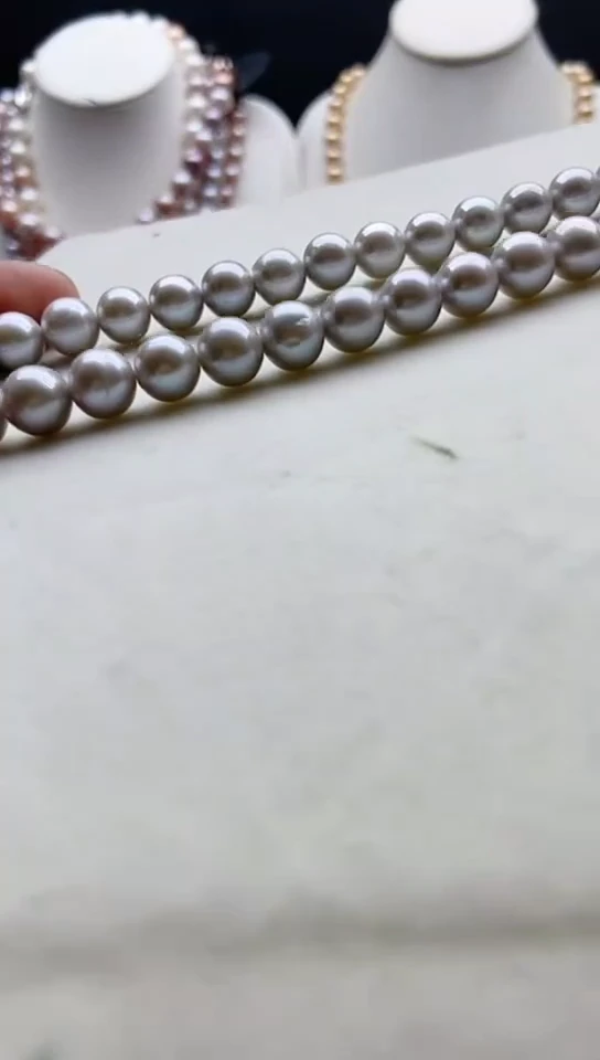 淡水珍珠未镶嵌颈饰1