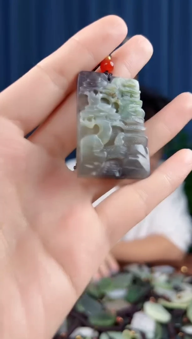 未镶嵌和田玉挂件拍一发一，