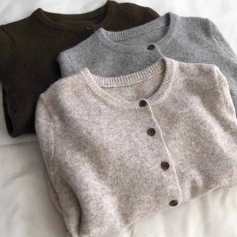 女韩版针织衫百搭外穿上衣洋气毛衣011-020