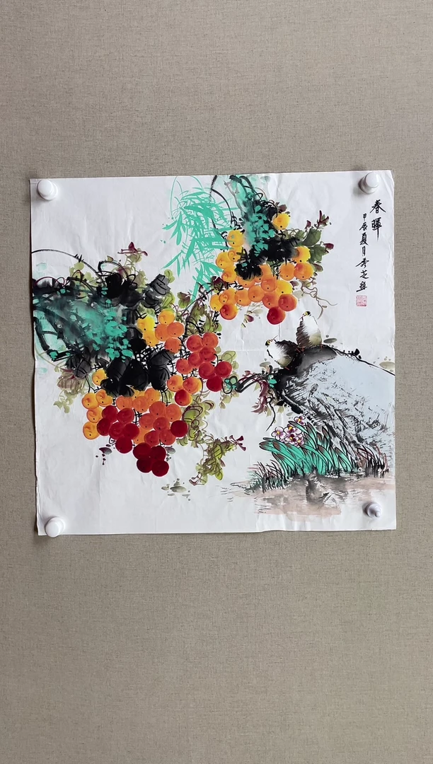 国画68*68 李秀芝李秀芝李秀芝李秀芝