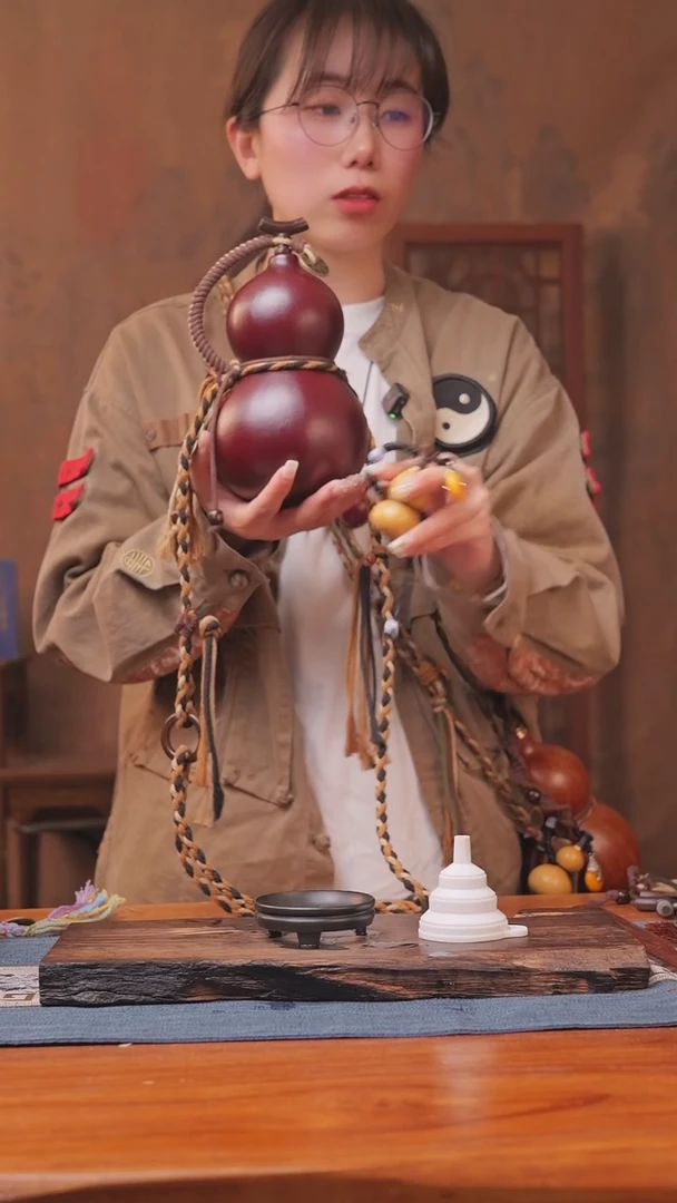 741号链接精品大漆葫芦现货现发[一物一拍]