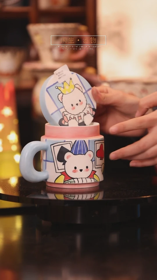 【闪购商品】随机画面 景德镇可爱设计师款陶瓷