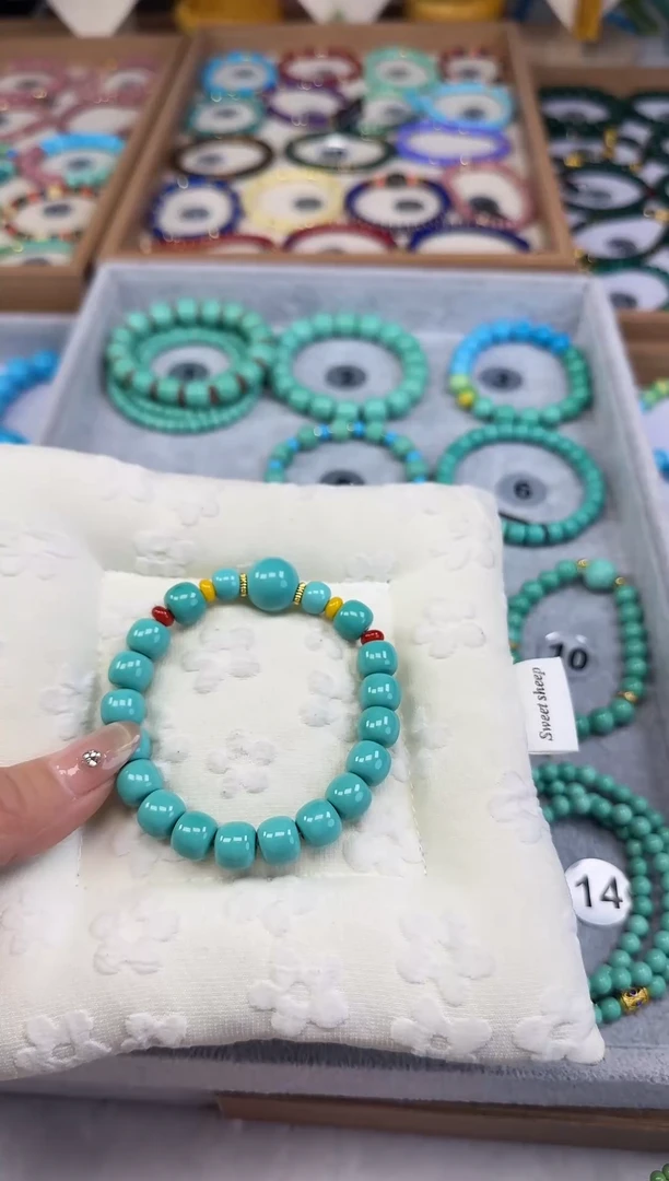 大漆工艺品手串/手链汀禾珍品——95