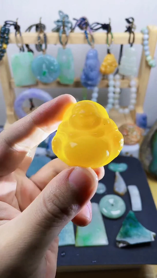 颈饰未镶嵌翡翠缅甸天然翡翠大优惠