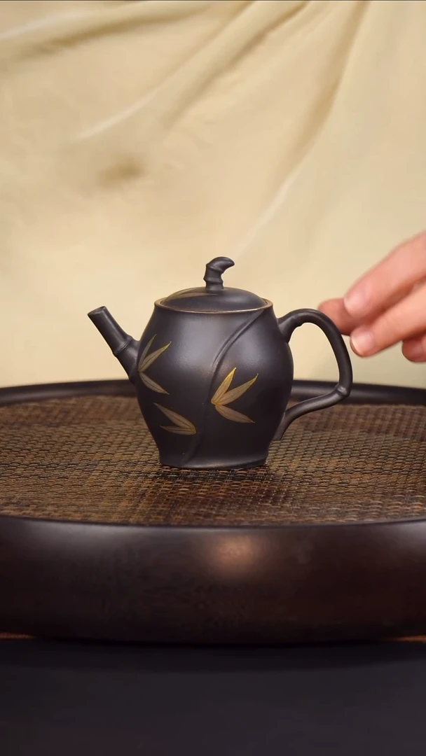 茶壶紫砂DLG紫砂壶155 君子兰 220毫升