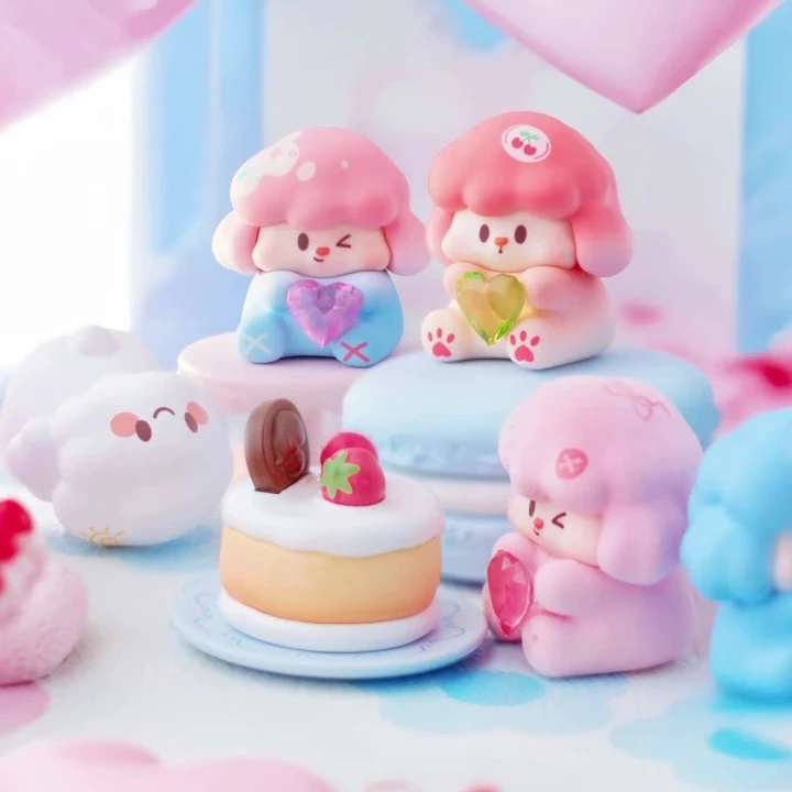 【拆盒】Buddy初代萌粒--小狗也心动系列潮玩萌粒小摆件