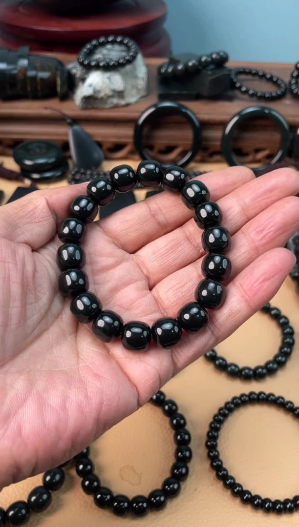 未镶嵌手链和田玉阳****想皮勒村老矿塔青卡12体验款