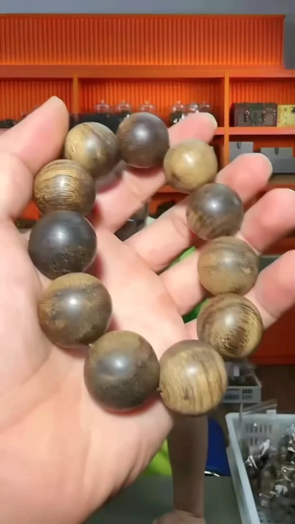 沉香手串173号单圈文莱2.3多样性发一